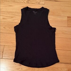 American Eagle Outfitters Black Muscle Tee